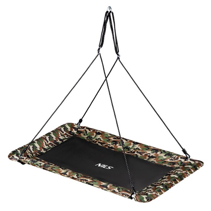 Nid de cigogne - NILS - NB5043 - 150 x 80 cm - Rectangulaire - Charge max 150 kg - Camouflage