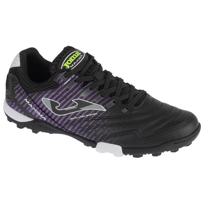 chaussures de foot turf Homme - Noir - Joma Maxima 26 MAXS TF