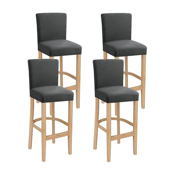 Housses de tabourets de bar housses de chaise amovibles extensibles et lavables pour tabourets de bar
