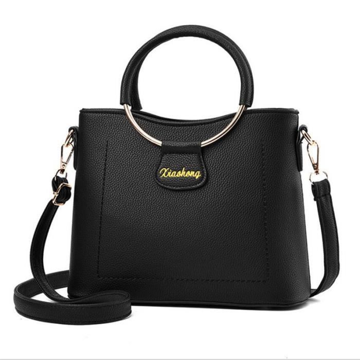 Sac cuir femme sac ?� main femme de marque sac bandouliere cuir femme Haut qualit?� Sac Femme De 