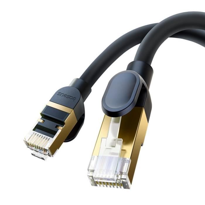 BASEUS PCWL-A108 1.5m câble RJ45 CAT8 ligne Ethernet cordon de