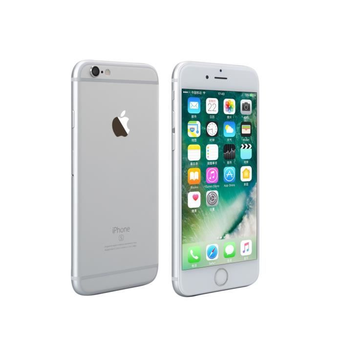 APPLE iPhone 6S 16Go Argent - Cdiscount Téléphonie
