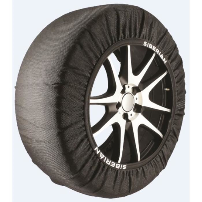 Chaussette chaine neige textile pneu 195/60R18 haute résistance