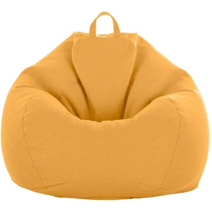 DTLEO Pouf Classique Intérieur et Extérieur pour Salon, Chambre (Sans Remplissage) - Housse de Chaise, Gris, XL DTLEO Pouf Classique Intérieur et Extérieur pour Salon, Chambre (Sans Remplissage) - Housse de Chaise, Gris, XL