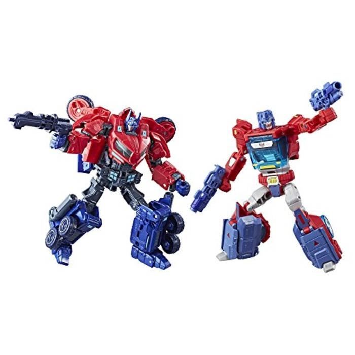 Figurine Miniature Syf57 Deluxe Class Optimus Prime Autobot Legacy 2 Pack Amazon Exclusive Cdiscount Jeux Jouets