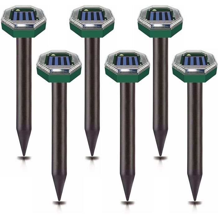 Répulsif Taupe Solaire À Ultrason, Répulsif Solaire Pour Anti Taupe