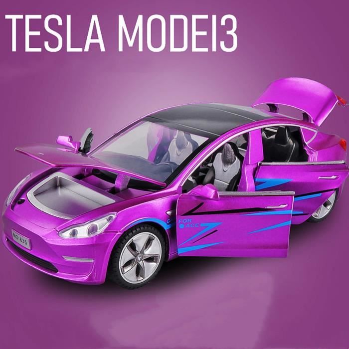 Modèles Blanc - Voiture Miniature Tesla Model X Model 3 En Alliage Moulé  Sous Pression, Jouet Pour Enfant, Ca - Cdiscount Jeux - Jouets