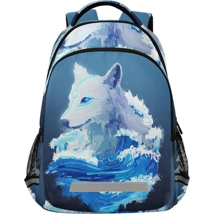 Sac à Dos Cartable Bleu étoiles Miniséri Luke - Neuf Avec étiquettes