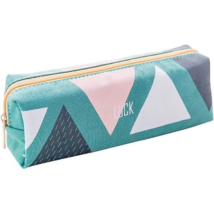 Trousse Eastpak Noir Trousse Scolaire 4 Compartiments WONSAR - Grande Capacité Trousse 4 Compartiments école Bureau étudiant