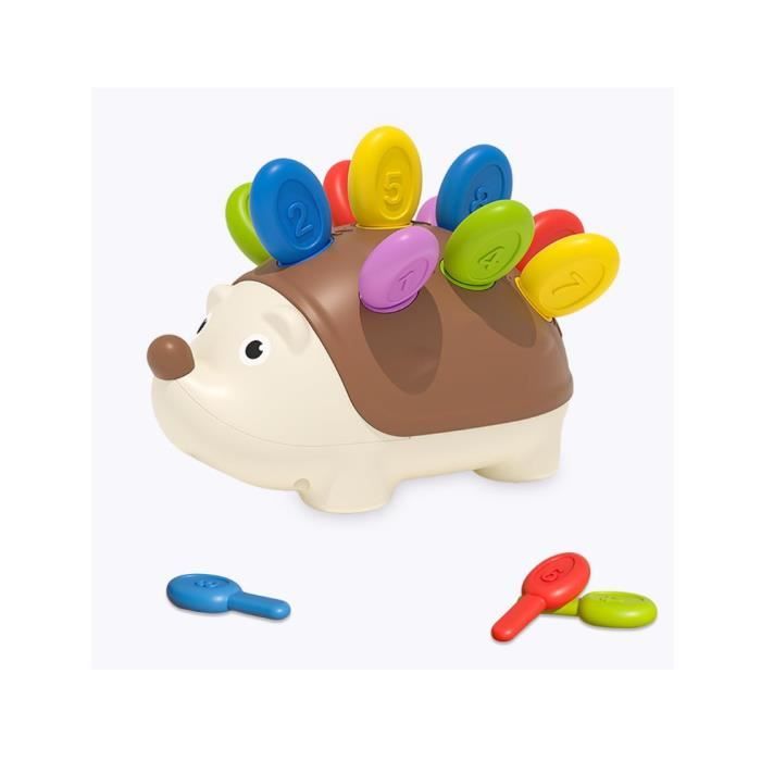Jouets Montessori Ferme - Tri De Couleurs Et Empilage, Animaux En Silicone Pour Enfants 1-5 Ans