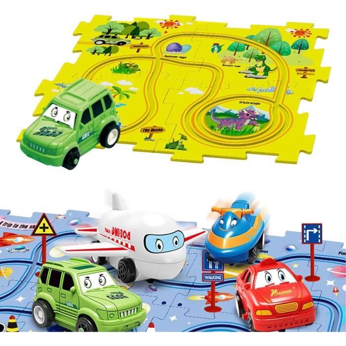 Assemblage Dinosaure – Toboggan électrique Musical Et éducatif – Puzzle Acoustique – Jouet Dynamique (I2Q7)