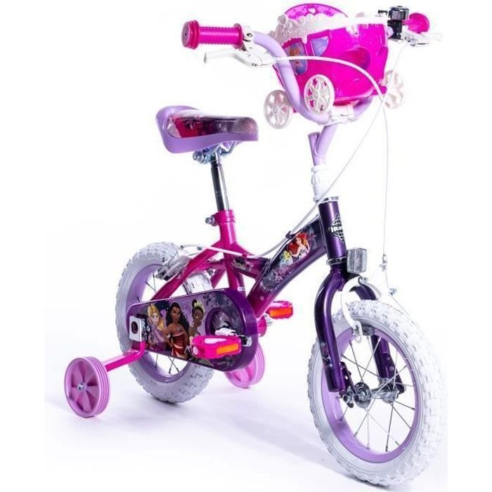 Vélo de ville - loisir - HUFFY - Disney Princesses - 12 pouces - Rose - Pour enfant de 3 à 5 ans
