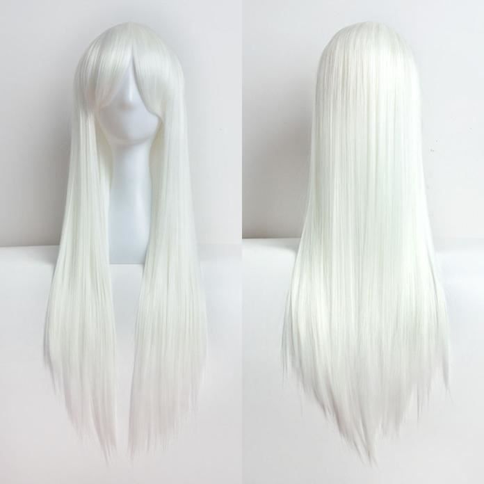 80cm perruque longue perruque droite Cosplay Party Costume cheveux blanc®80cm  perruque longue perruque droite Cosplay Party Costume - Cdiscount Jeux -  Jouets