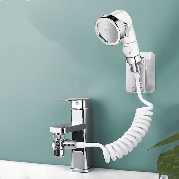 Prise Douche Externe Marvix - Avec Pommeau à Gâchette | Pour Camping-car, Caravane, Nettoyage Extérieur
