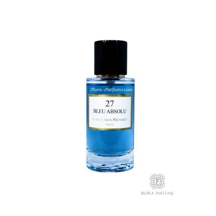 Eau de parfum pour Homme et Femme - Collection prestige - Bleu Absolu - 50ml