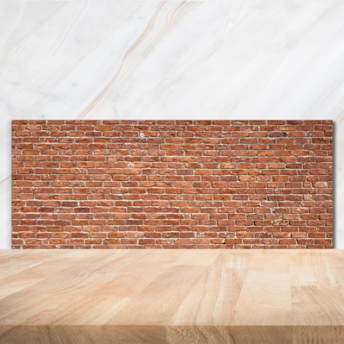 Tulup 100x70cm Crédence De Cuisine Sur Verre Sécurité:- Nourriture Boissons - Légumes Épices