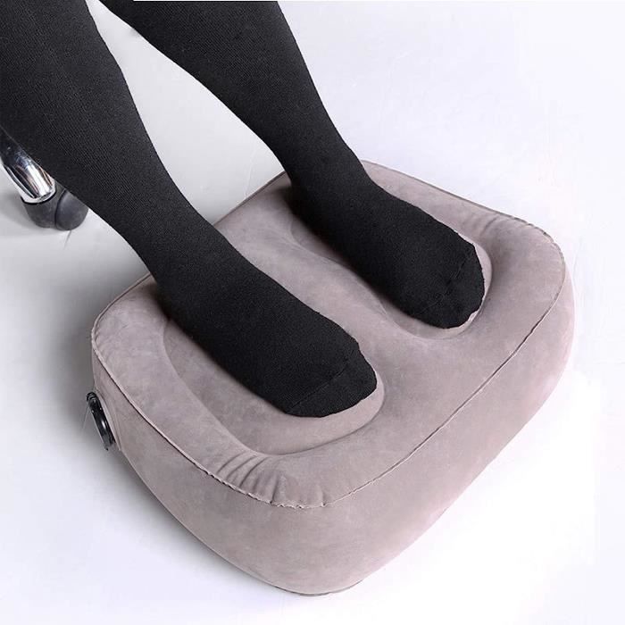 Repose-pieds Gonflable Pour Voiture, Coussin De Voyage Portable, 40x30x43 Cm, Neuf