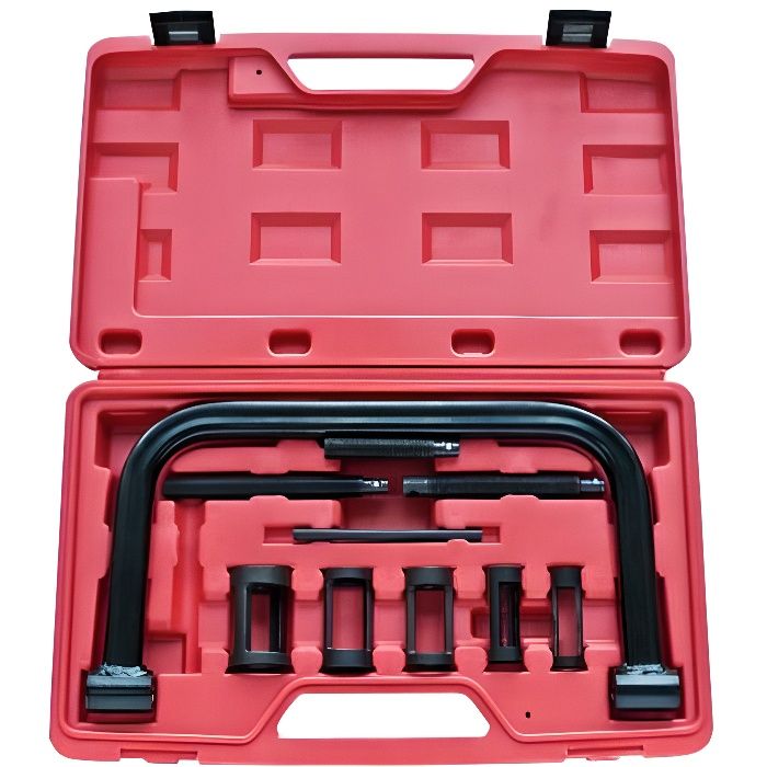 FixitFlo Kit De Réparation De Poignée De Porte 4B : 2 Ressorts 2 Tours X 1,8 Mm D'épaisseur, 2 Circlips Et 2 Rondelles En Nylon 20,7 Mm De Diamètre Extérieur (kit 4B