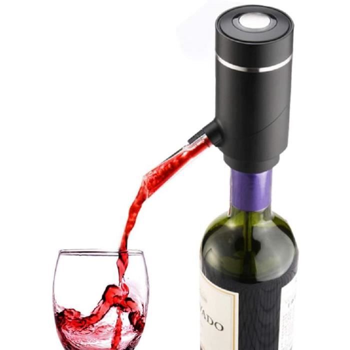 Aérateur de vin électrique portable, distributeur de vin à pompe