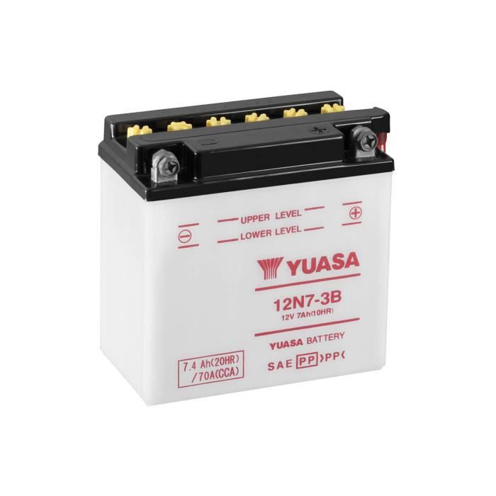 YUASA 12N7-3B Batterie de Moto