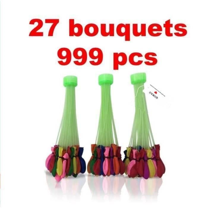 555 Ballons D’eau Auto-remplissants, à Fermeture Automatique – Couleur, Réutilisables – Pour Jeux D’été Enfants