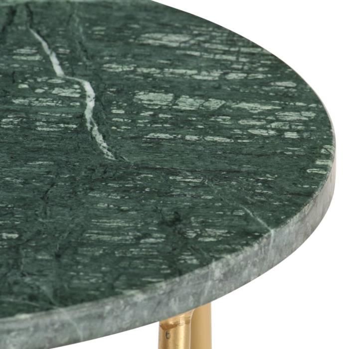 table basse style scandinave - chic - bout de canapé 40x40x40 cm en pierre véritable et texture marbre