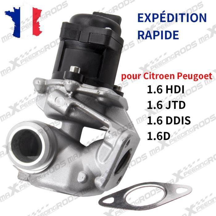 Vanne EGR pour Citroen C3 C4 C5 pour Peugeot 206 207 307 308 407 1.6HDI 1618NR 161859 9649358780