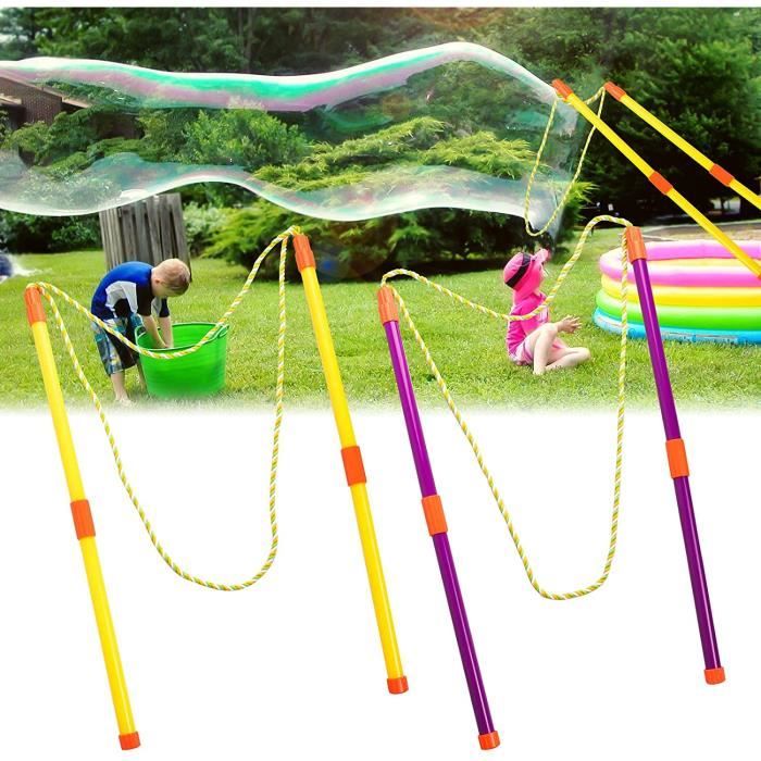 Baguette à Bulles,2 baguettes à bulles géantes pour enfants,kit de