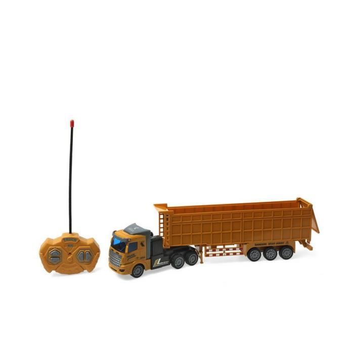 Jouet - Camion Radiocommand?� Dump Truck 1:48 - A partir de 3 ans - Cdiscount Jeux - Jouets
