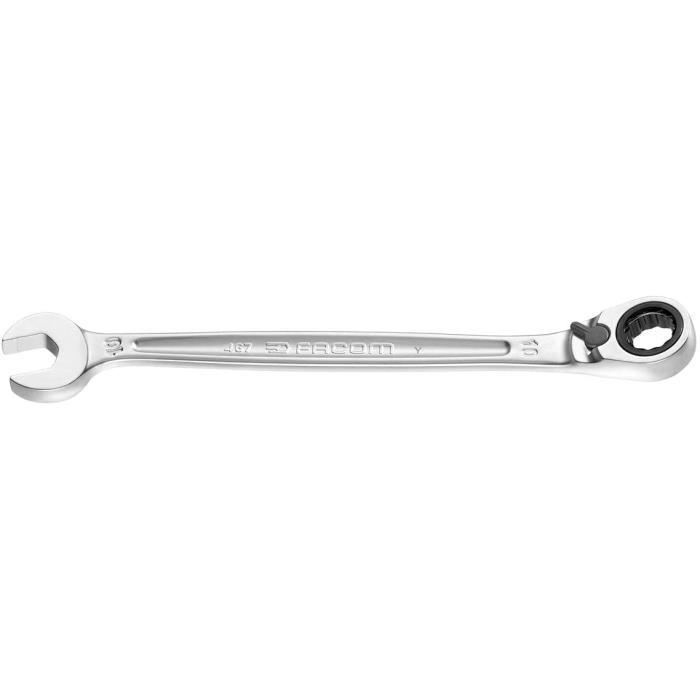Clé Mixte 12 Pans 10mm Noire Cr-V Uxcell - Revêtement électrophorèse - Longueur 135mm - Neuf