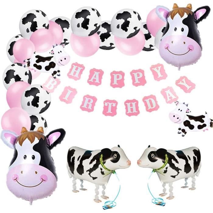 28 Pieces Rose Vache Decoration D Anniversaire Vache Ballons Animaux De Ferme Decorations D Anniversaire Ferme Cowboy Fete Ballons Cdiscount Maison 28 Pieces Rose Vache Decoration D Anniversaire Vache Ballons Animaux De Ferme Decorations D Anniversaire Ferme Cowboy Fete Ballons Cdiscount Maison