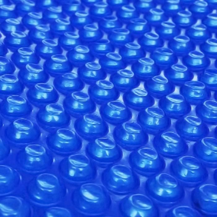 Bâche Solaire à Bulles Pour Piscine Ronde Ou Rectangulaire - Isolation Thermique, Réduction De L'évaporation (tailles : 1.8m, 2.4m, 220x150cm, Etc.)