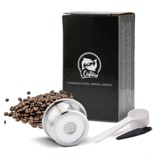 Café Filtres,Capsules de café réutilisables en acier inoxydable