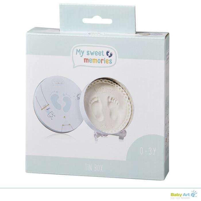 My Sweet Memories Boite Empreinte Little Circus 0m A 3 Ans Bleu Cdiscount Puericulture Eveil Bebe
