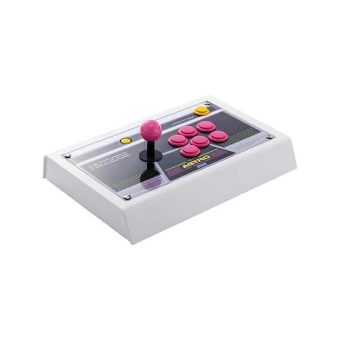 Sega Astro City Arcade Stick - Boutons Roses