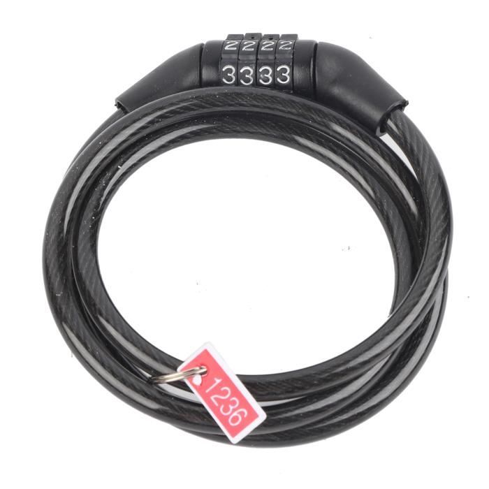 Câble Antivol à Combinaison OnGuard, 6 Pieds, Bon état, Sécurité Vélo