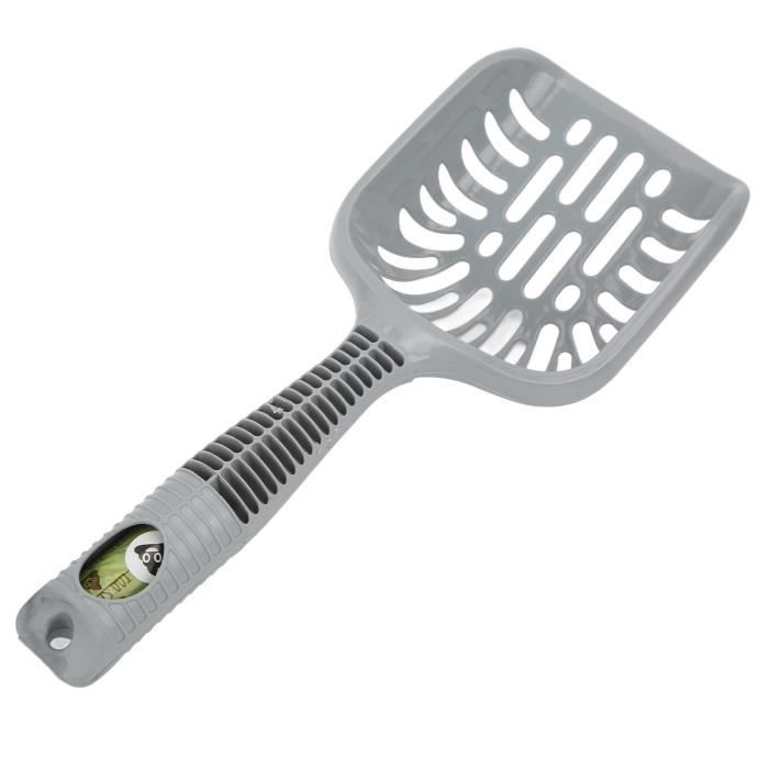 Meilleurs prix pour Cikonielf pelle à caca de chat en ABS Pelle à litière pour chat Grande capacité Pelle à crottes pour chat facile à nettoyer