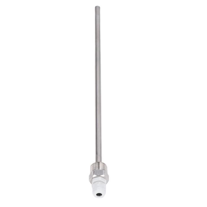 Doigt De Gare (puits Thermométrique) En Inox 201, Filetage 1/2 NPT, L=12,1cm