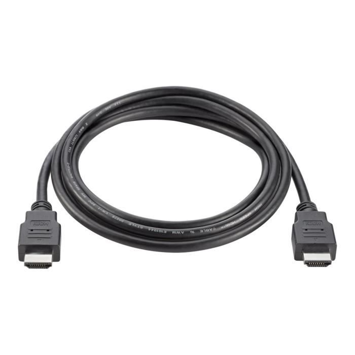 HP Standard Cable Kit Câble HDMI HDMI mâle pour HDMI mâle 1.8 - vue 2