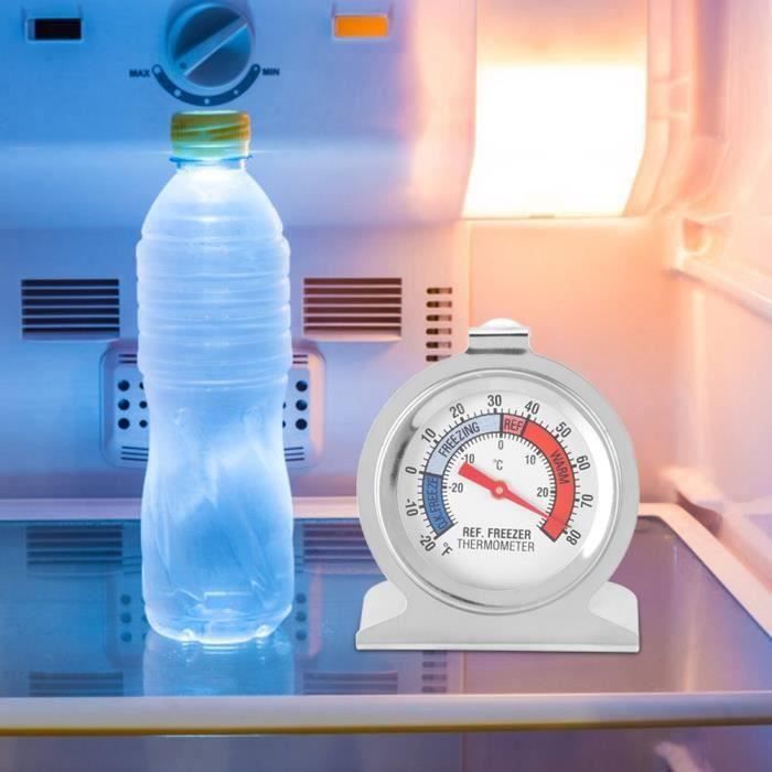 Young-Thermomètre de congélateur Outil de jauge de température de  thermomètre de réfrigérateur de congélateur de grand cadran - Cdiscount  Maison