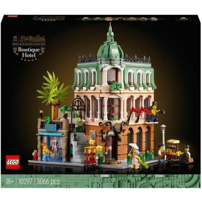 LEGO® Icons - L’hôtel-boutique, Constructions Modulaires pour Adultes - 10297