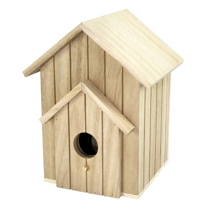 Meilleurs prix pour Nichoir bois - MegaCrea - 12 x 19,5 x 12 cm - Oiseau sauvage
