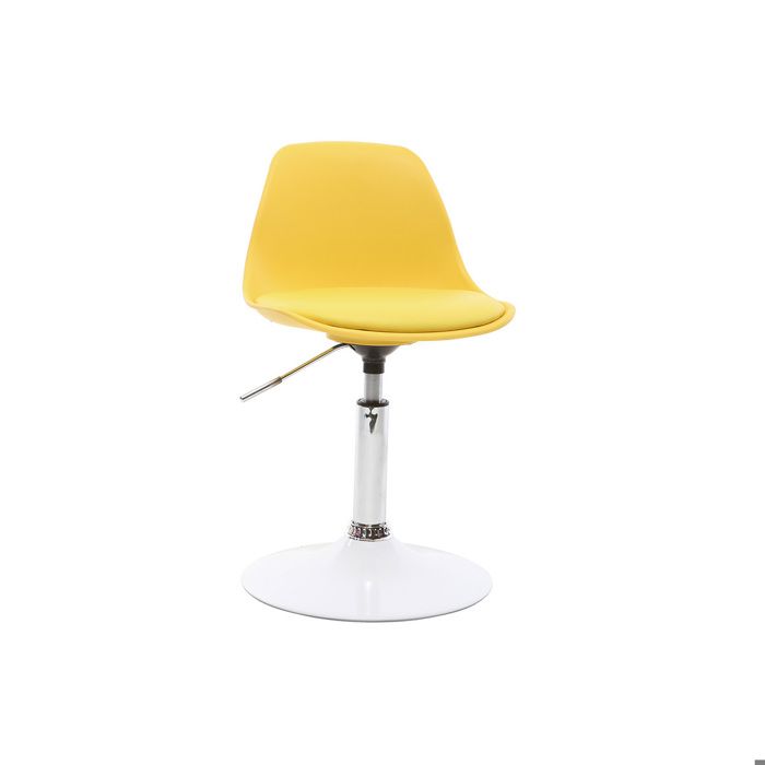Miliboo - Chaise de bureau design enfant jaune STEEVY Miliboo - Chaise de bureau design enfant jaune STEEVY