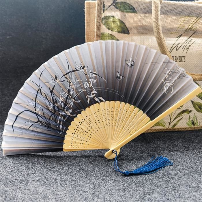 FOSDICK 4 PCS Eventail Mariage Eventail Japonais Chinois Pliant