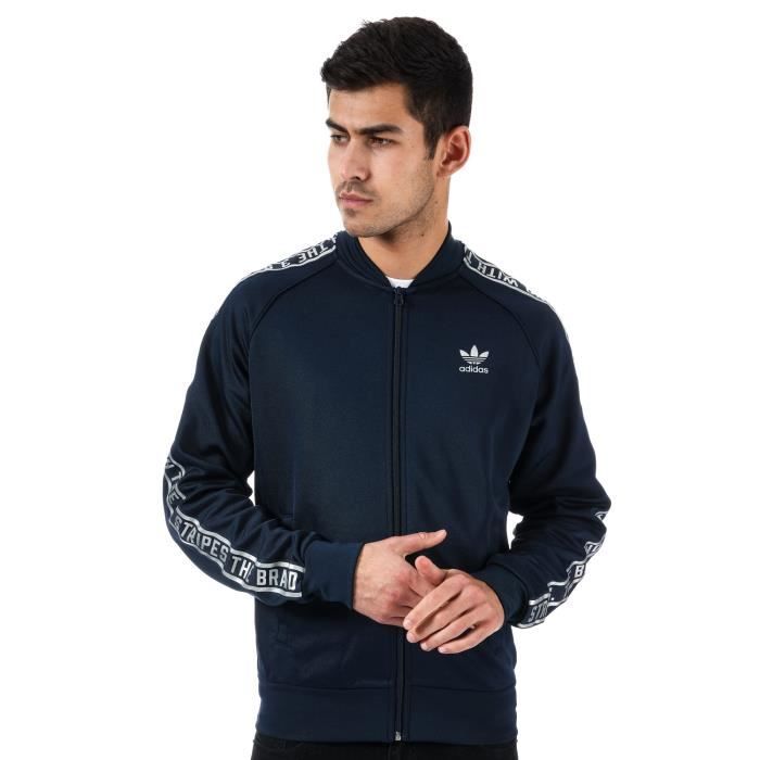 veste adidas homme bleu marine