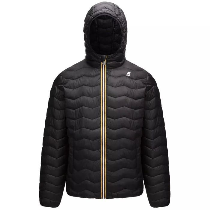 Doudoune à capuche K-Way JACK Eco Warm Noir Cdiscount Prêt-à-Porter