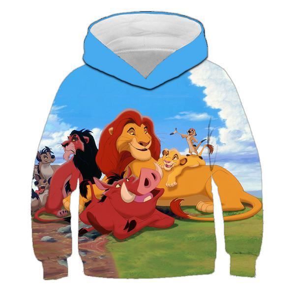 BEMS  DISNEY - Le Roi Lion - Sweat Plaid