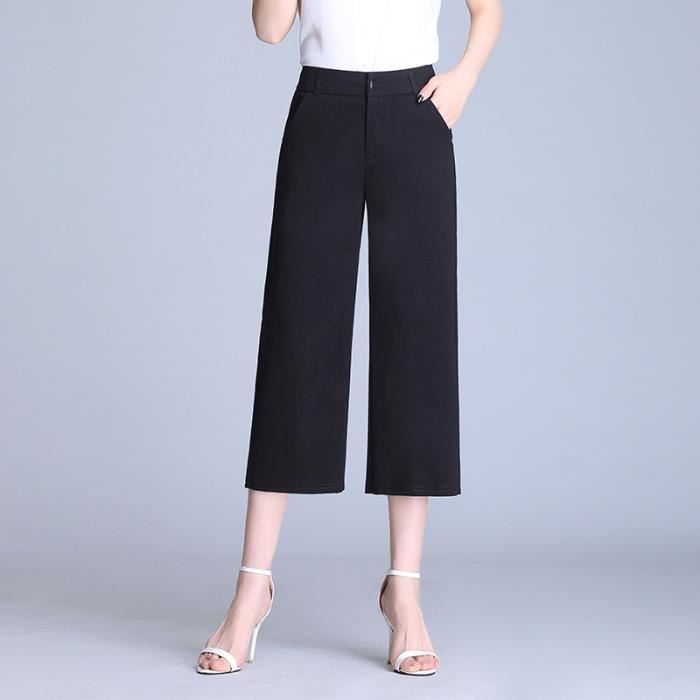 Pantacourt decontracte femme outlet