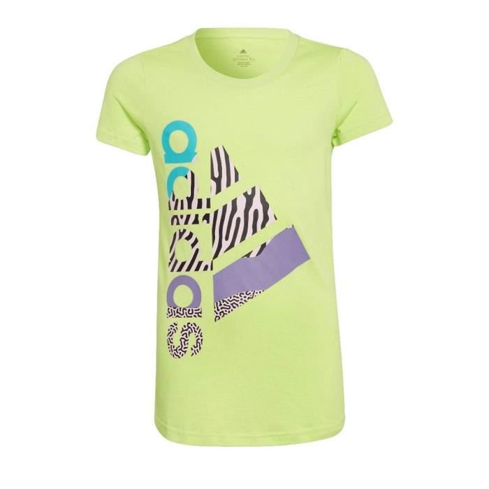 T shirt on sale vert fille