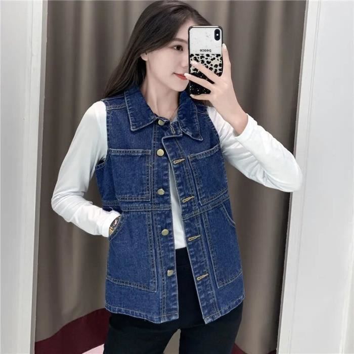 Gilet Ethnique Sans Manches Pour Femme – Style Rétro 3 En 1 – Multicolore – Neuf Avec étiquettes